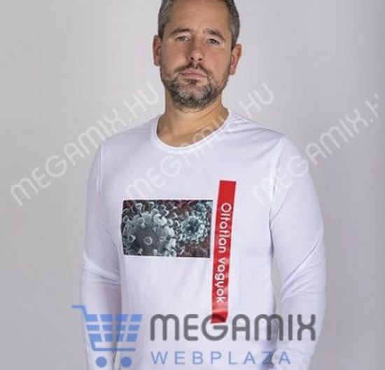 Kép Covid19  Oltatlan design pulóver